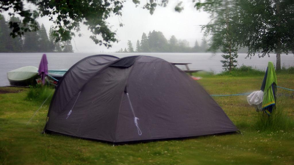 Lits Camping, Stugby Och Kanot Exterior foto