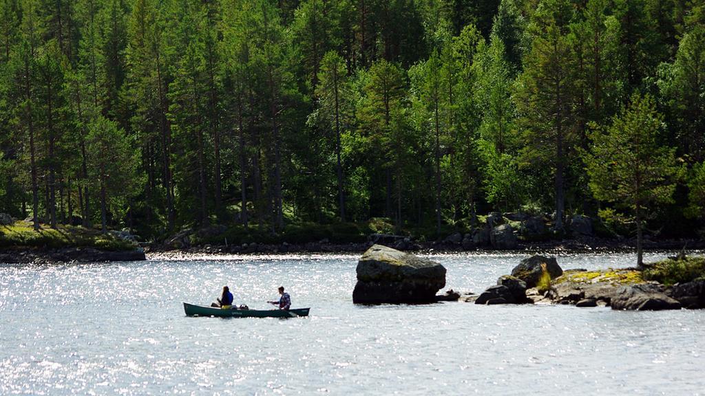 Lits Camping, Stugby Och Kanot Exterior foto